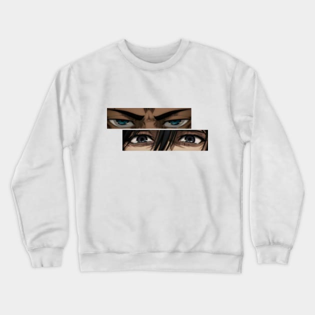 Eyes Crewneck Sweatshirt by Zombiscuit